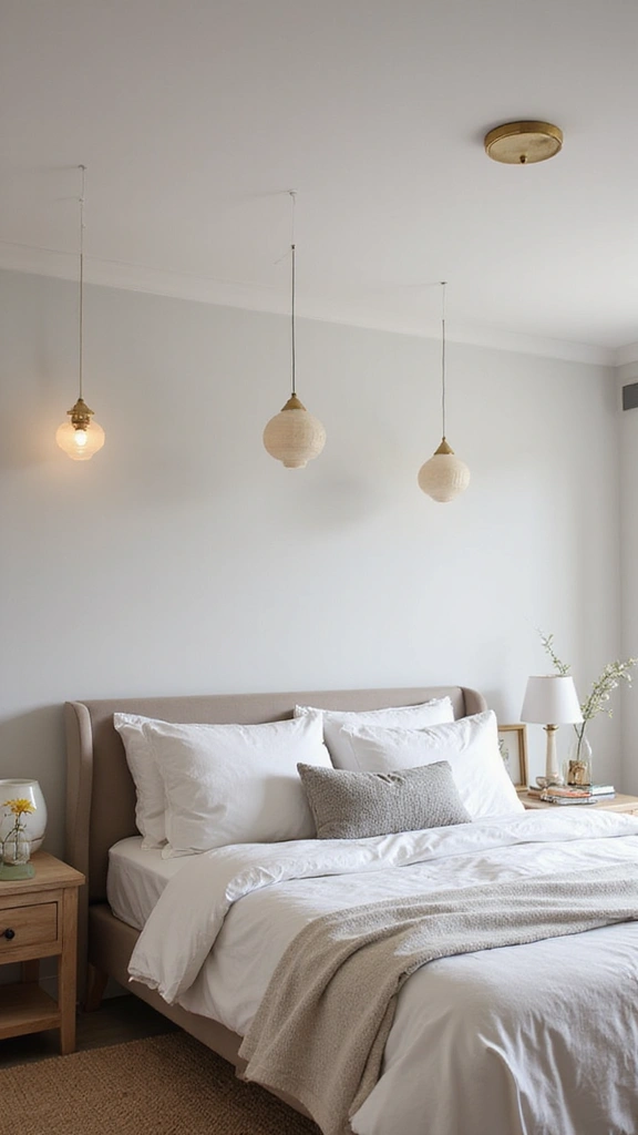 47 Bedroom False Ceiling Design Modern Simple Styles That Elevate - 45. Simple Dropped Octagonal Shapes