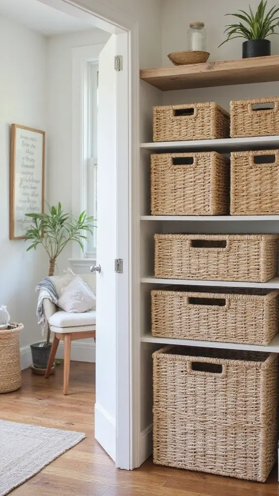 47 Decorating Ideas for the Home You’ll Want to Try Now - 17. Creative Storage Solutions