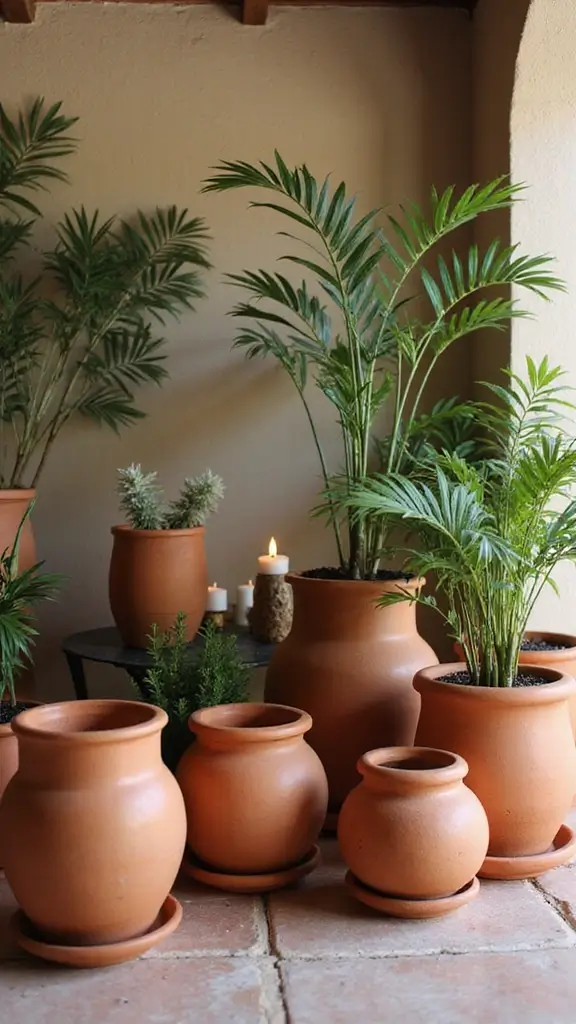 47 Decorating Ideas for the Home You’ll Want to Try Now - 19. Terracotta Pot Decor