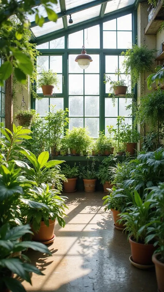47 Decorating Ideas for the Home You’ll Want to Try Now - 33. Greenhouse Style Spaces