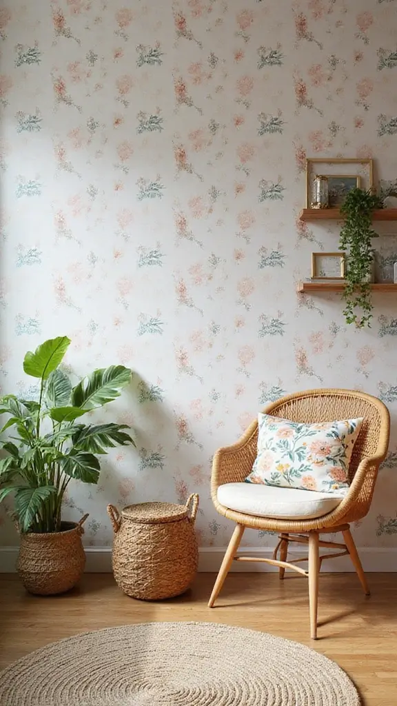47 Decorating Ideas for the Home You’ll Want to Try Now - 40. Eco-Friendly Wallpaper Alternatives