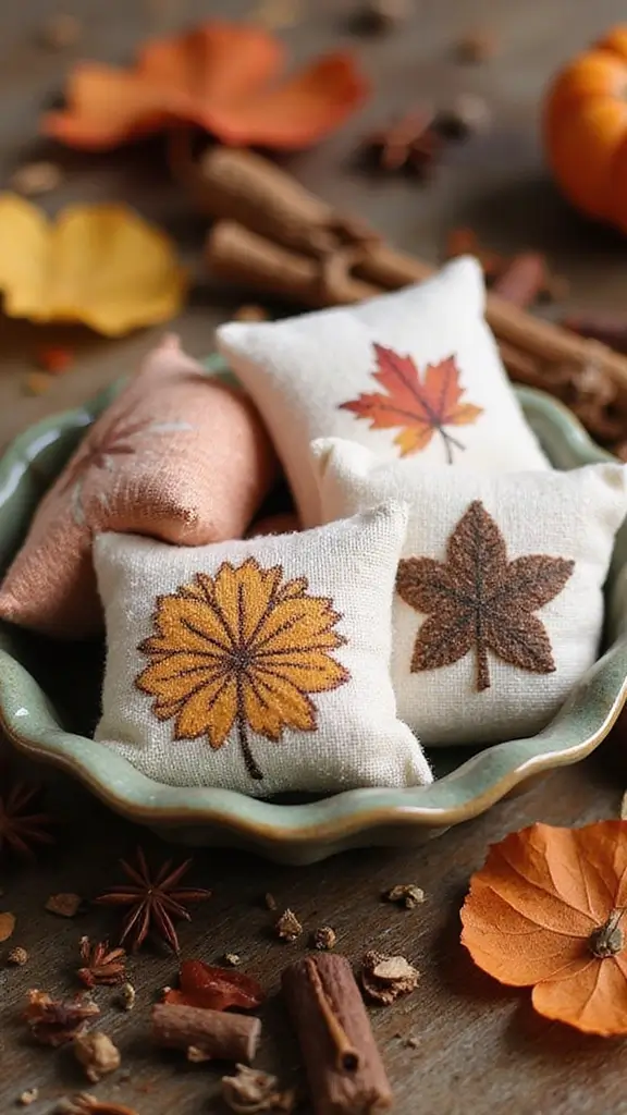 47 Fall Decor Ideas for the Home DIY Projects You’ll Love - 11. Seasonal Scent Sachets