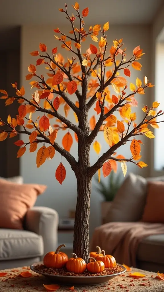 47 Fall Decor Ideas for the Home DIY Projects You’ll Love - 47. Gratitude Tree