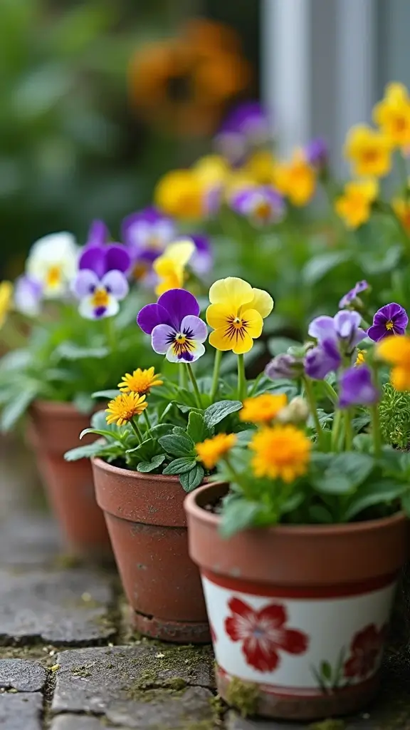 47 Flower Garden Ideas in Front of House for Stunning Curb Appeal - 12. Miniature Flower Gardens