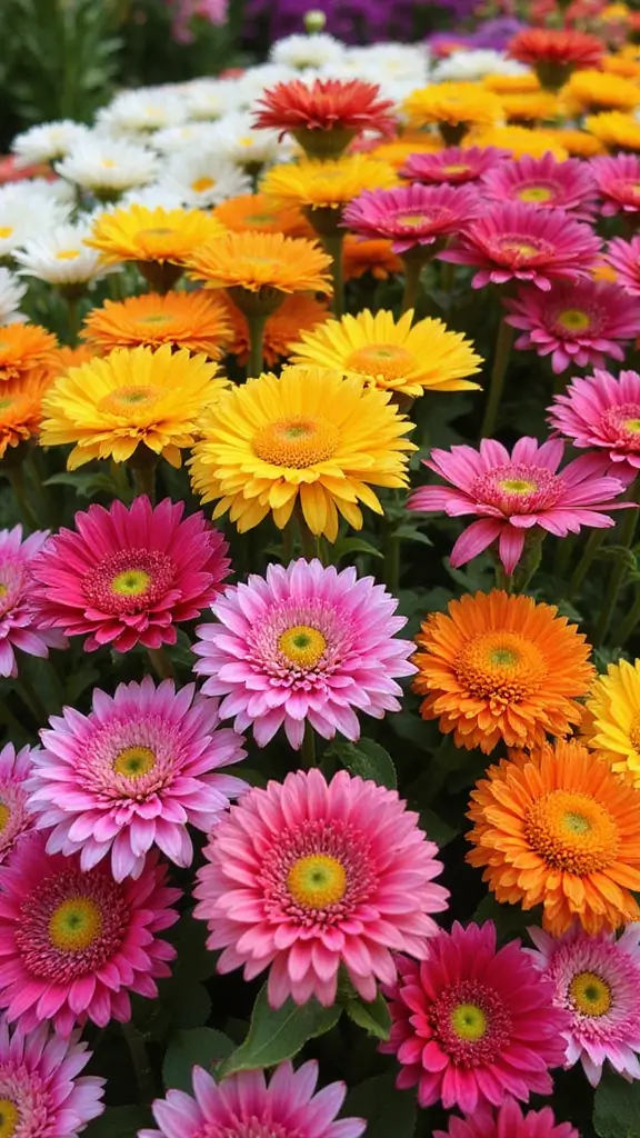 47 Flower Garden Ideas in Front of House for Stunning Curb Appeal - 34. Seasonal Annuals for Constant Color