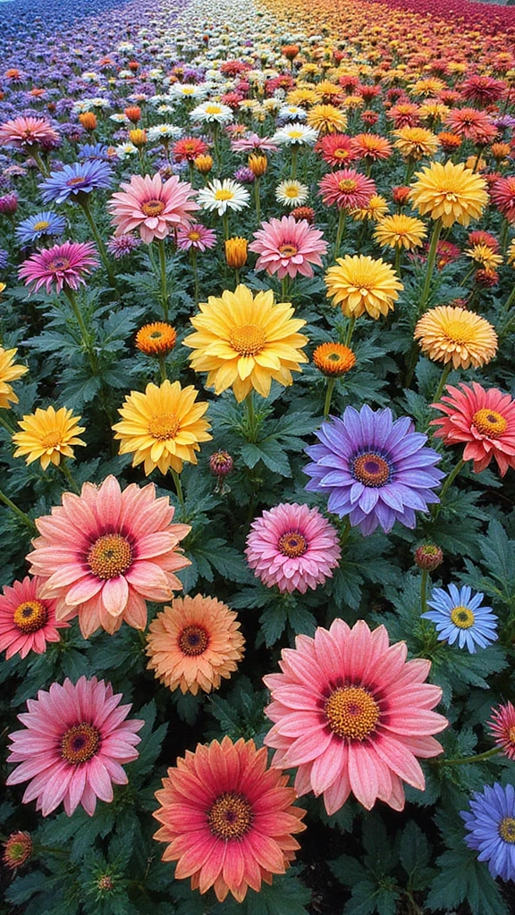 47 Flower Garden Ideas in Front of House for Stunning Curb Appeal - 43. Mosaics with Flowers
