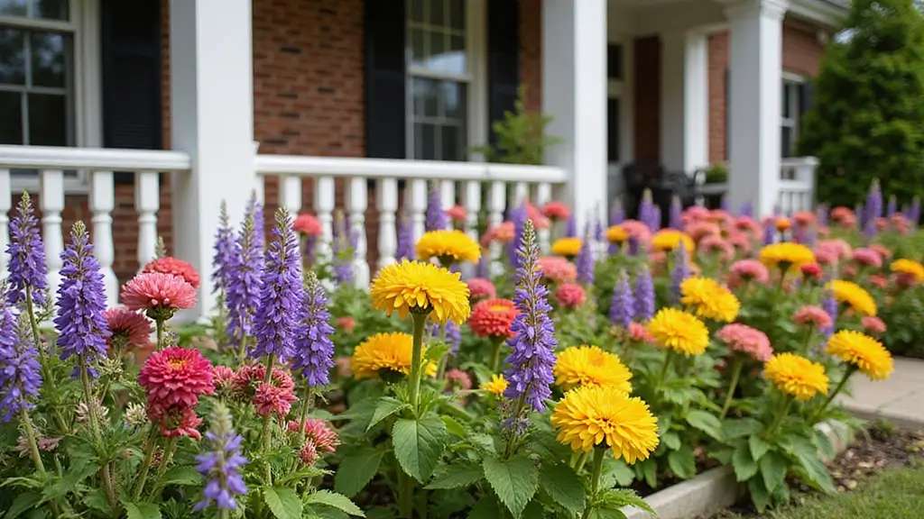 47 Flower Garden Ideas in Front of House for Stunning Curb Appeal
