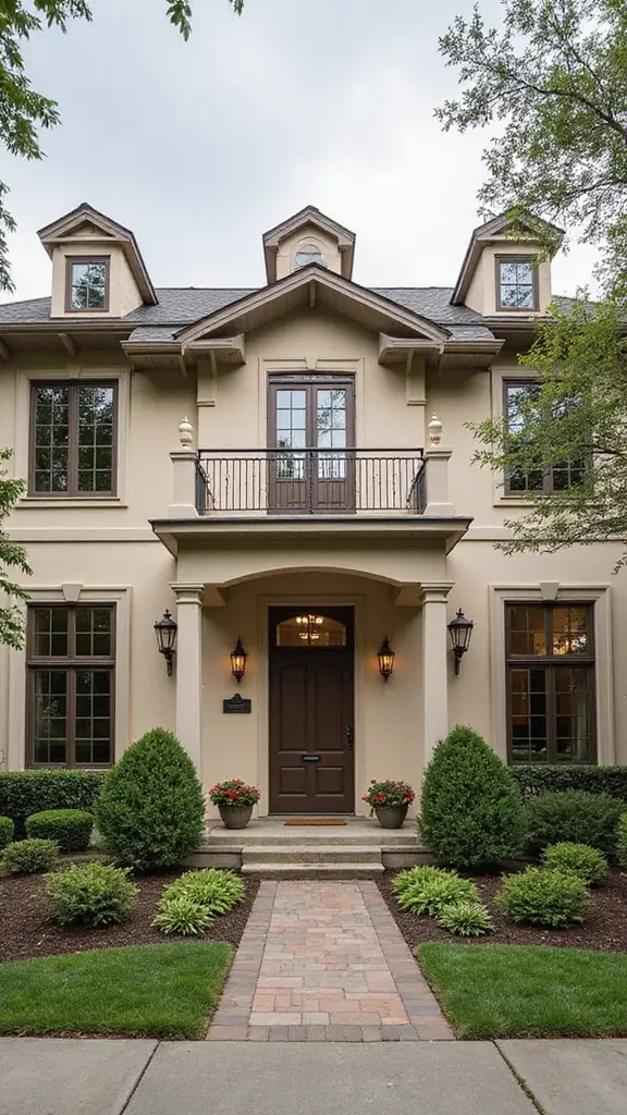 47 Home Exterior Colors in India That Are Trending Now - 27. Creamy Beige