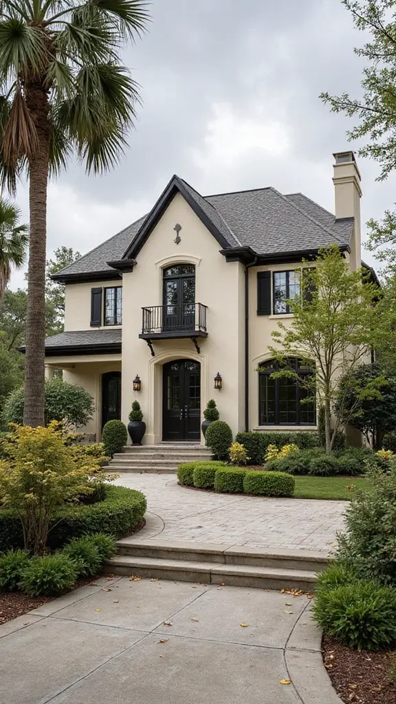 47 Home Exterior Colors in India That Are Trending Now - 47. Light Cream