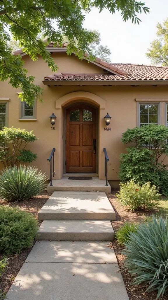 47 Home Exterior Colors in India That Are Trending Now - 8. Earthy Sand
