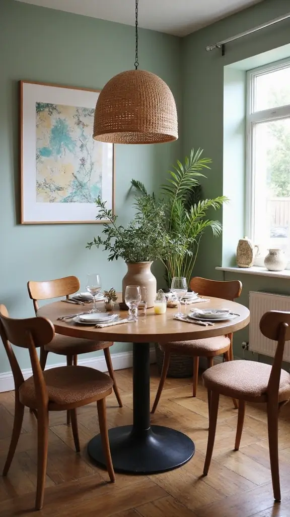 47 House Color Schemes Interior Palettes That Wow Instantly - 22. Warm Cinnamon and Cool Mint