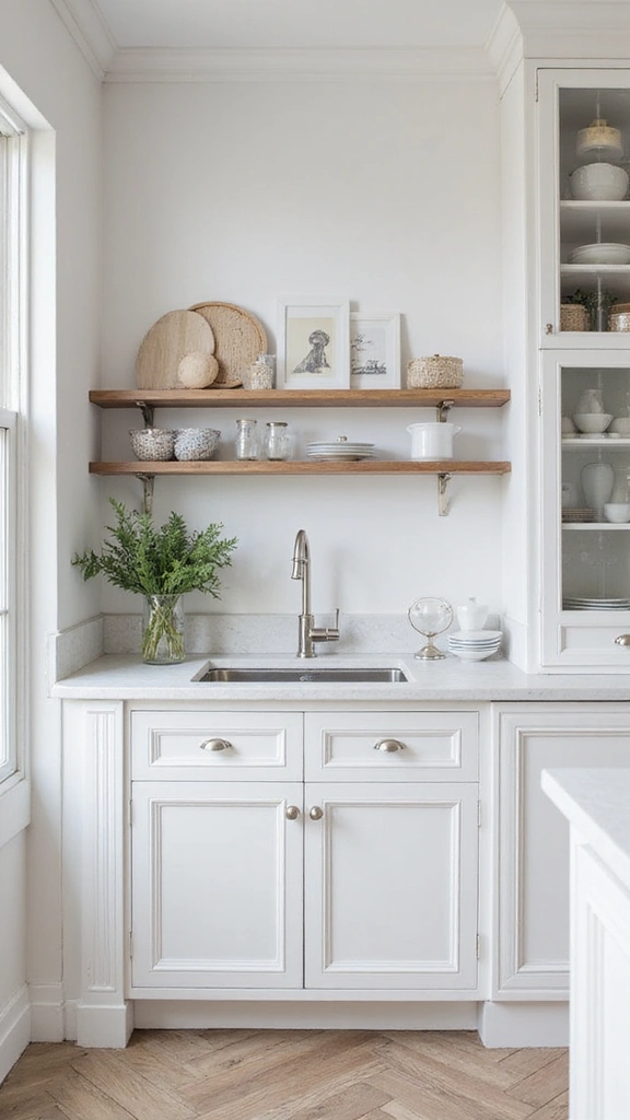 47 House Color Schemes Interior Palettes That Wow Instantly - 24. Classic White and Elegant Silver