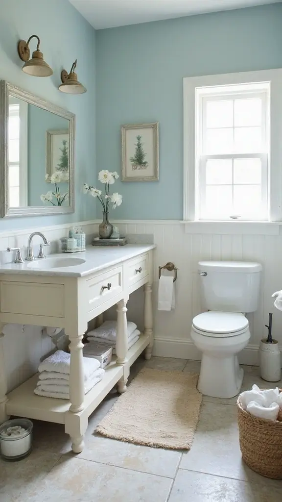 47 Jack and Jill Bathroom Ideas Layouts That Actually Work - 19. Ocean Inspired