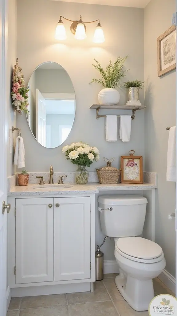 47 Jack and Jill Bathroom Ideas Layouts That Actually Work - 34. Seasonal Decor