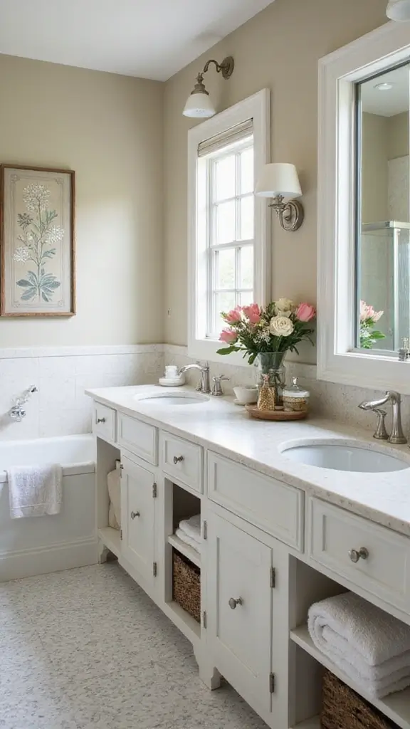 47 Jack and Jill Bathroom Ideas Layouts That Actually Work - 39. Color Coordination