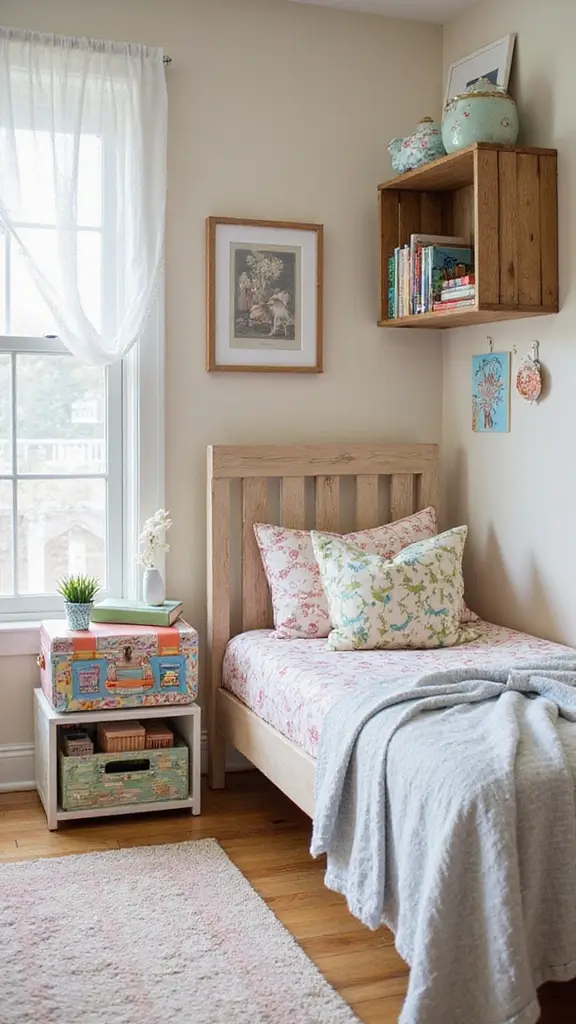47 Modern Retro Interior Design Ideas That Feel Playful - 16. Repurposed Items as Decor