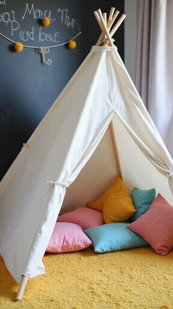 47 Modern Retro Interior Design Ideas That Feel Playful - 9. Creative Play Areas
