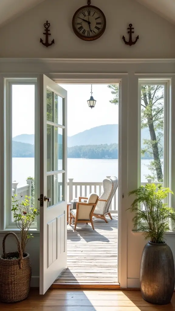 47 Rustic Lake House Decor Ideas That Feel Relaxing - 14. Nautical Touches