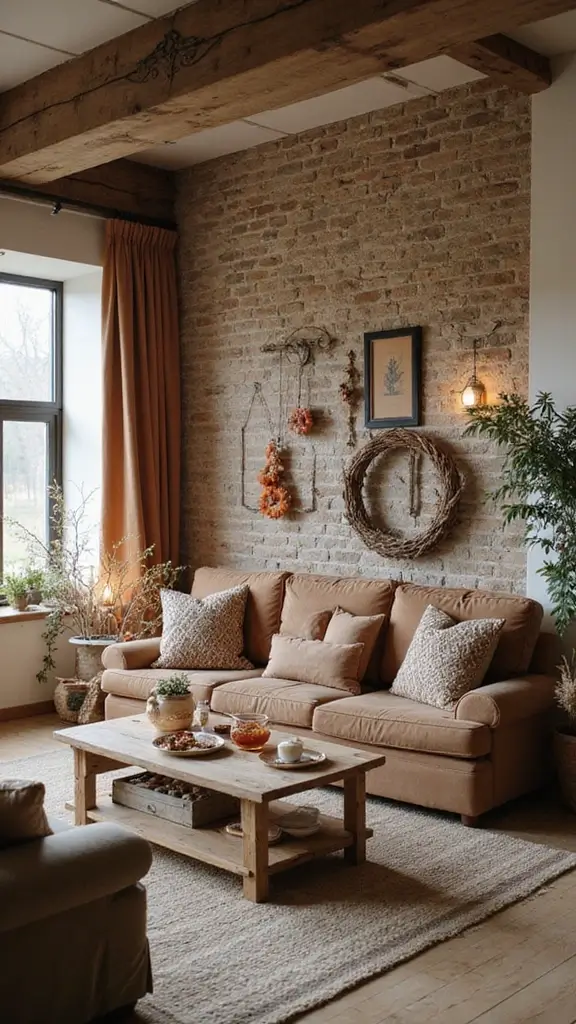 47 Rustic Lake House Decor Ideas That Feel Relaxing - 27. Seasonal Decor Changes