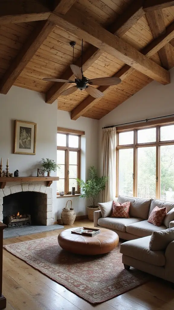 47 Rustic Lake House Decor Ideas That Feel Relaxing - 35. Unique Ceiling Fans