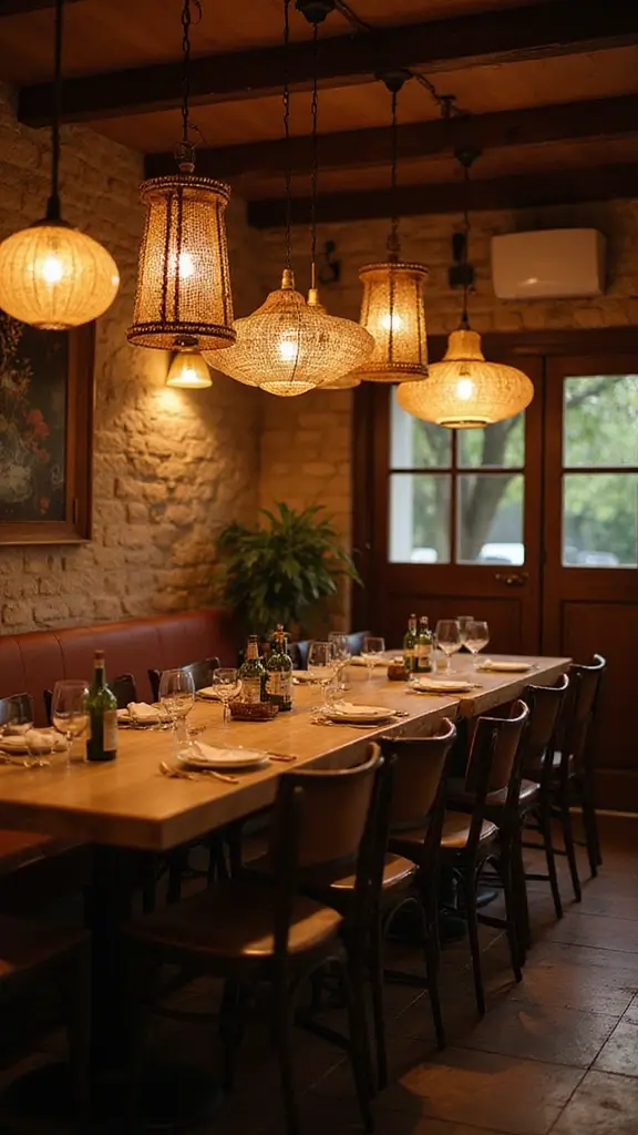 47 Rustic Lake House Decor Ideas That Feel Relaxing - 8. Rustic Lighting Fixtures