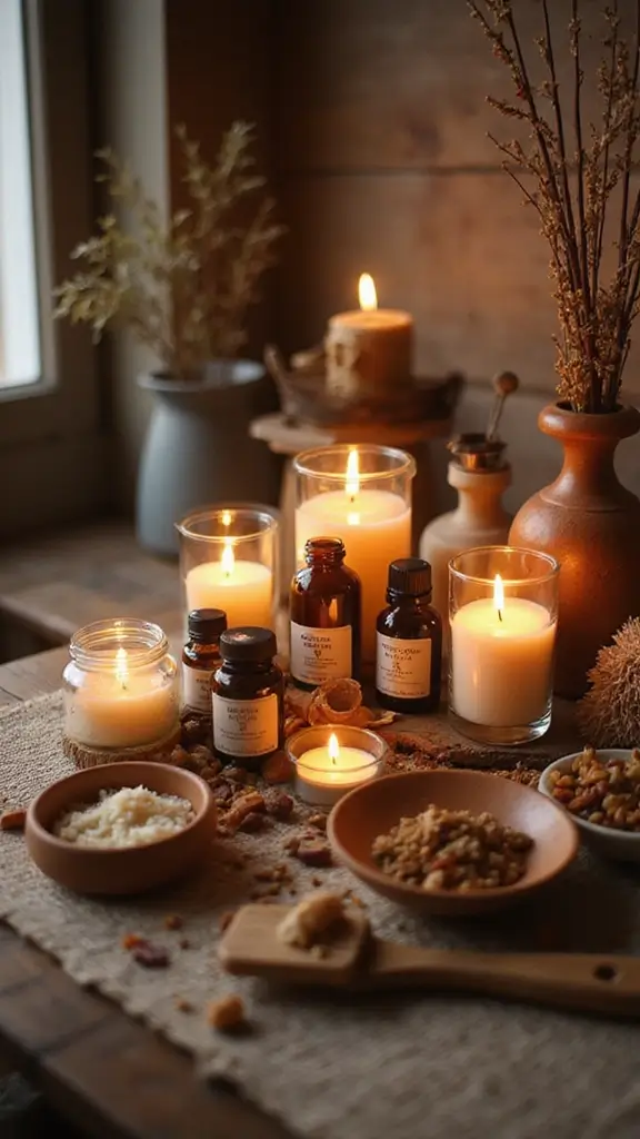 47 Winter Decor Ideas for the Home That Feel Magical - 24. Layered Winter Scents