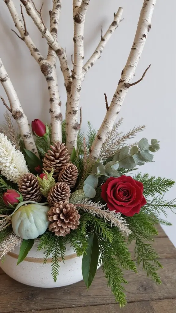 47 Winter Decor Ideas for the Home That Feel Magical - 26. Nature-Inspired Decor