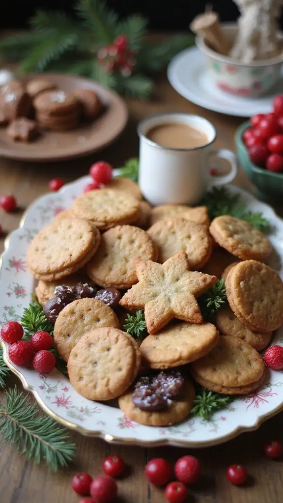 47 Winter Decor Ideas for the Home That Feel Magical - 35. Holiday Treat Displays