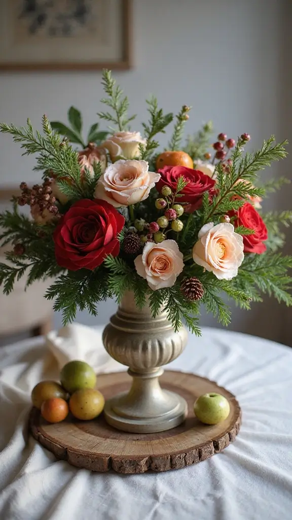 47 Winter Decor Ideas for the Home That Feel Magical - 41. Wintery Centerpieces