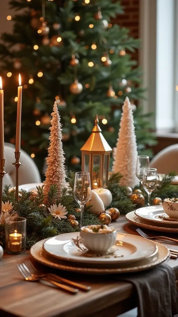 47 Winter Decor Ideas for the Home That Feel Magical - 44. Seasonal Table Settings