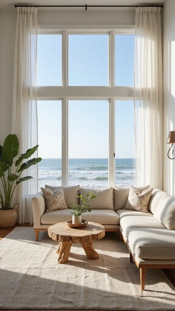 48 Beach House Interior Design Ideas That Feel Like Vacation - 1. Sun-Soaked Living Rooms