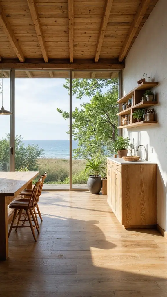 48 Beach House Interior Design Ideas That Feel Like Vacation - 20. Eco-Friendly Choices