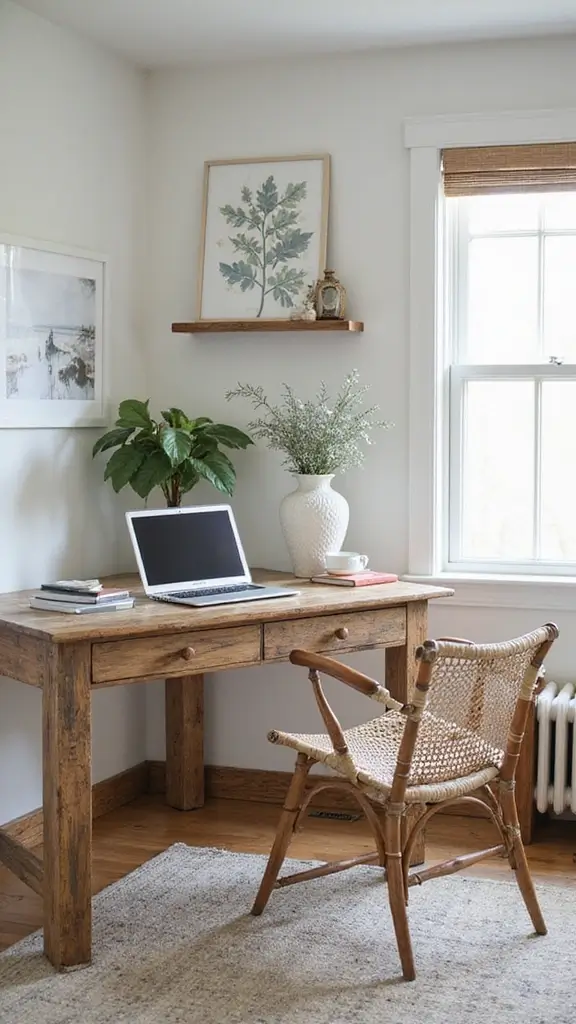 48 Beach House Interior Design Ideas That Feel Like Vacation - 22. Inspiring Home Office