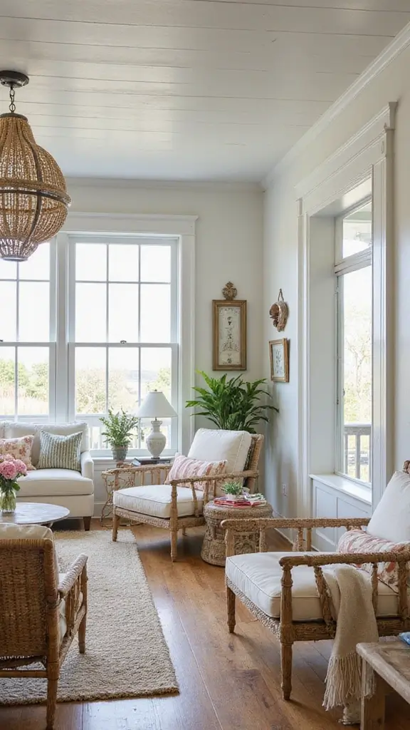 48 Beach House Interior Design Ideas That Feel Like Vacation - 39. Seasonal Decor