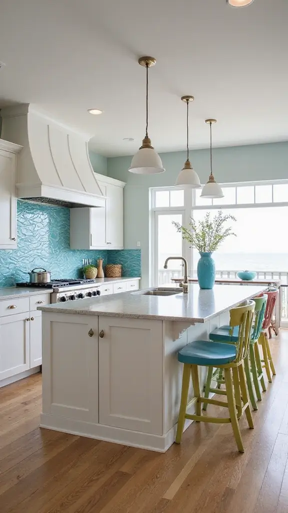 48 Beach House Interior Design Ideas That Feel Like Vacation - 4. Large, Open Kitchens