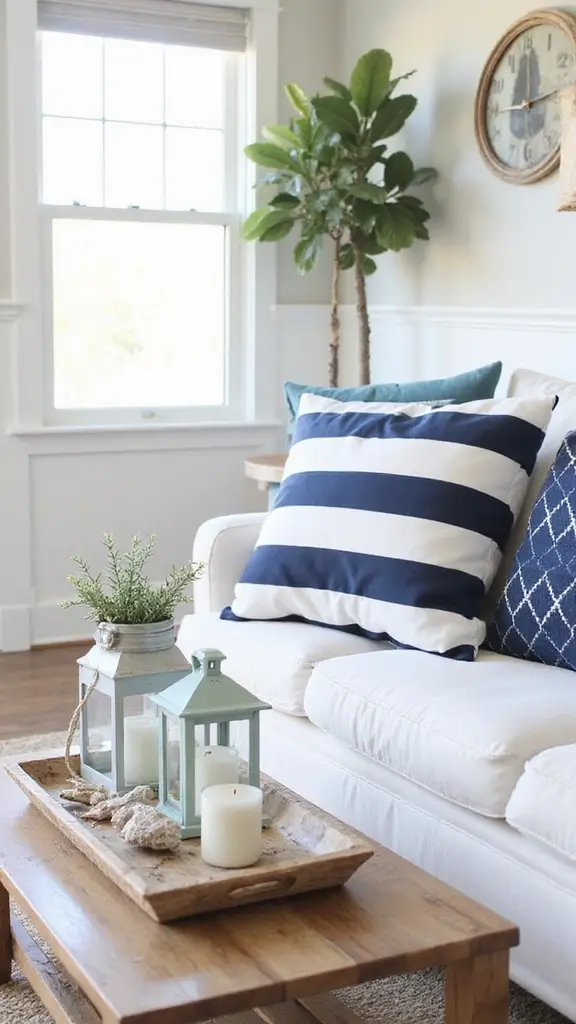 48 Beach House Interior Design Ideas That Feel Like Vacation - 6. Nautical Accents