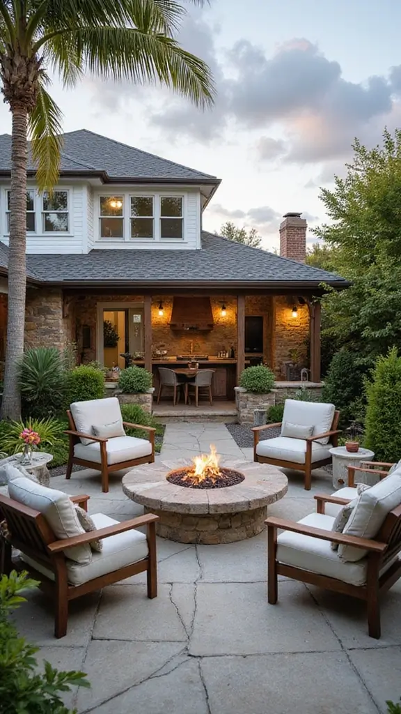 48 Beach House Interior Design Ideas That Feel Like Vacation - 7. Inviting Outdoor Spaces