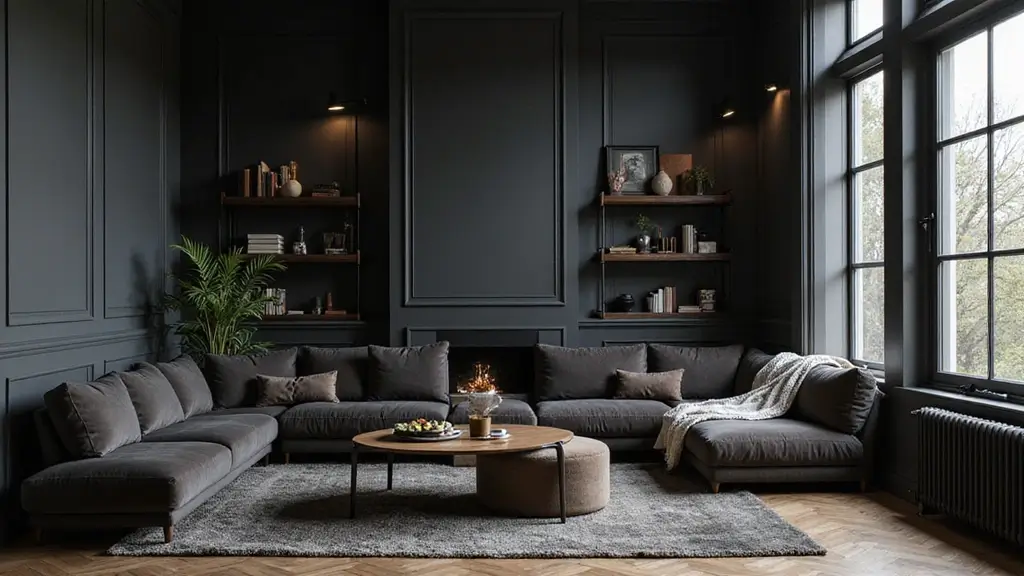48 Dark House Interior Design Ideas That Look Chic