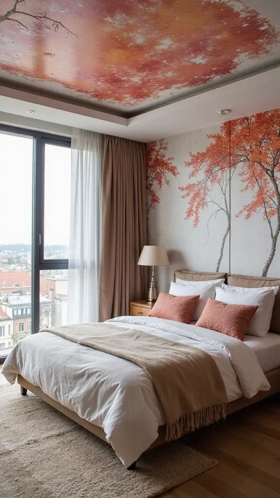 48 Eco-Friendly Pop False Ceiling Designs for Bedroom Spaces That Impress - 25. Seasonal Themes