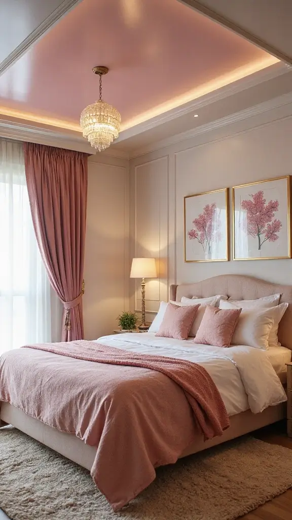 48 Eco-Friendly Pop False Ceiling Designs for Bedroom Spaces That Impress - 31. Room Themes Reflected