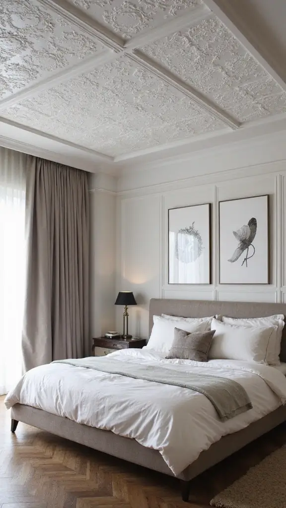 48 Eco-Friendly Pop False Ceiling Designs for Bedroom Spaces That Impress - 37. Customizable Ceiling Panels