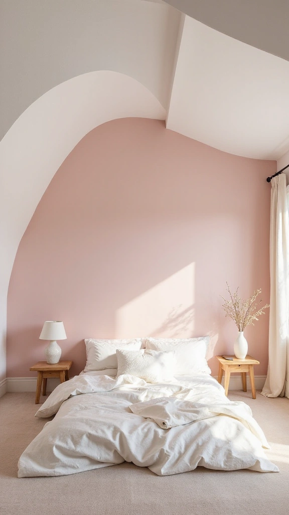 48 Eco-Friendly Pop False Ceiling Designs for Bedroom Spaces That Impress - 4. Soft Curves for Serenity