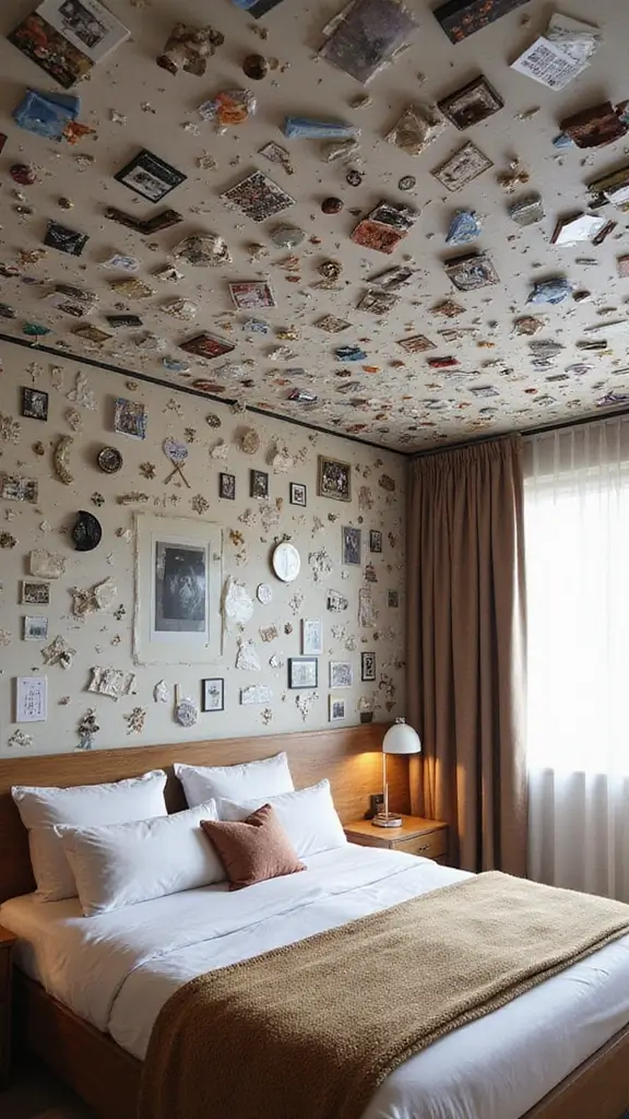 48 Eco-Friendly Pop False Ceiling Designs for Bedroom Spaces That Impress - 47. Personalized Ceiling Designs