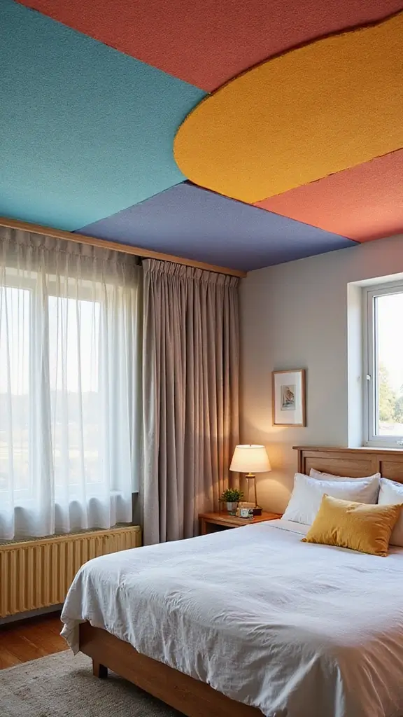48 Eco-Friendly Pop False Ceiling Designs for Bedroom Spaces That Impress - 48. Seasonal Ceiling Rotations