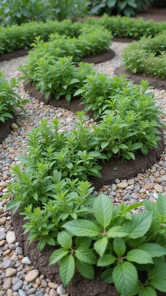 48 Garden Ideas Front of House That Instantly Impress Guests - 11. Herb Spiral Garden