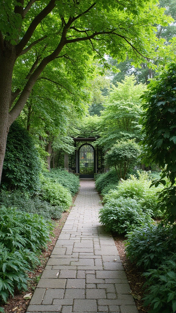 48 Garden Ideas Front of House That Instantly Impress Guests - 23. Create a Shade Garden