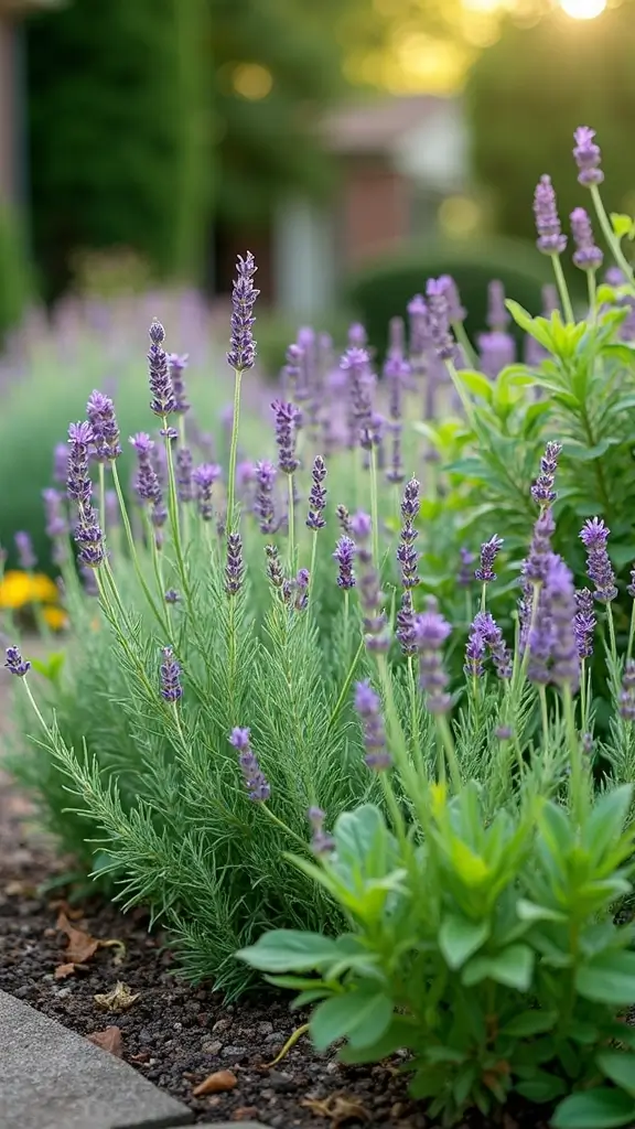 48 Garden Ideas Front of House That Instantly Impress Guests - 40. Incorporate Aromatic Plants
