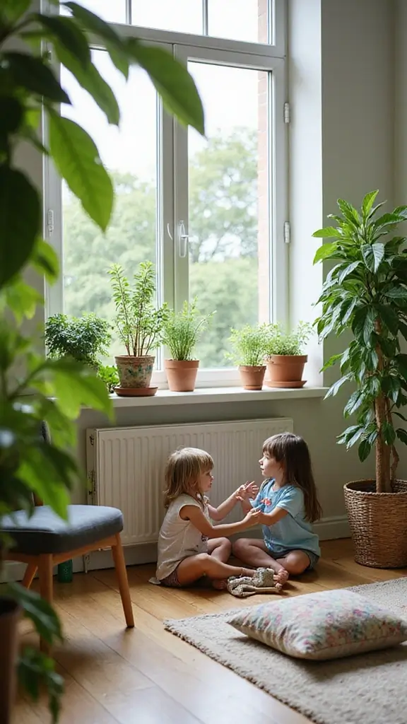 48 Green Walls Living Room Styles That Feel Fresh & Inviting - 21. Family-Friendly Green Spaces