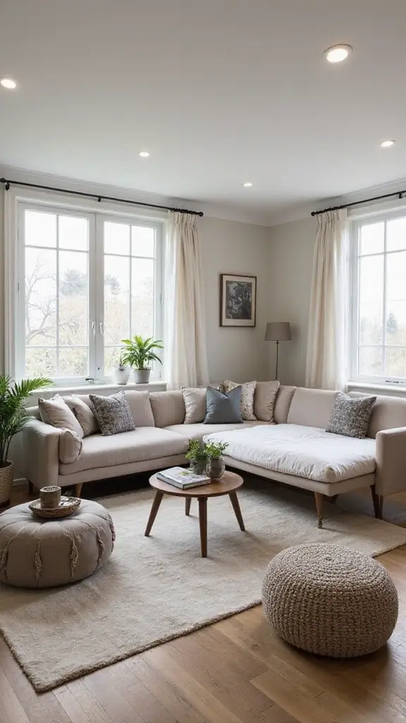 48 Home Decor Ideas Living Room and Kitchen Combos That Work - 3. Multifunctional Furniture Magic