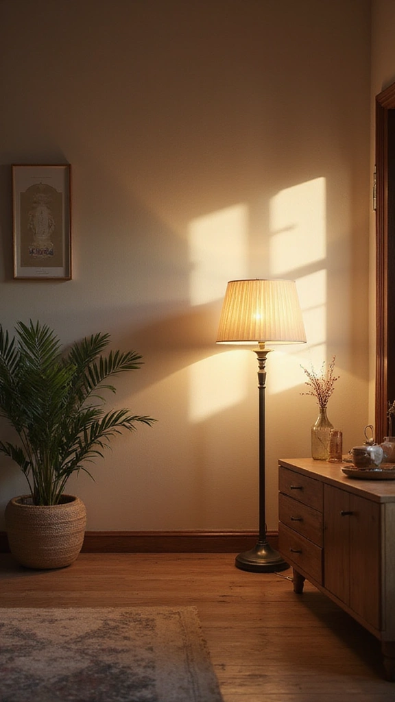 48 House Inspo Interior Design Ideas That Spark Creativity - 22. Layered Lighting